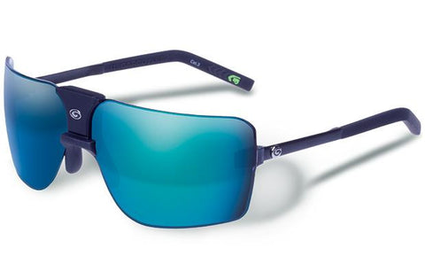 Gargoyles 85's Rubberized Black-smoke-blue Sunglasses