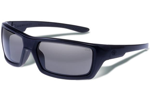 Gargoyles Khyber Polarized Black - Smoke Sunglasses