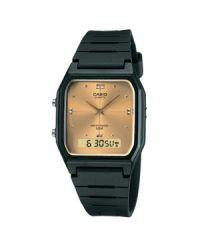 Casio Mens Gold Casual Classic Ana-digi Timekeeping Watch