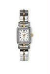 Carriage Womens Two Tone Expansion Band Watch