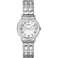 Carriage By Timex C3c744 Women's Silver Tone Expansion Band Watch