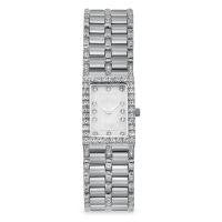 Croton Womens Stainless Steel Silvertone Mother Of Pearl Watch