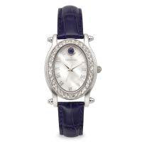 Croton Womens Stainless Steel September Birthstone Mother Of Pearl Watch