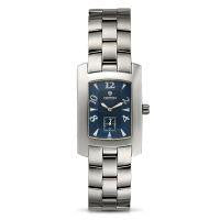 Croton Mens Stainless Steel Silvertone Swiss Watch