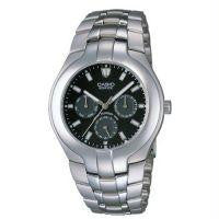 Casio Men's Multifunction Analog Stainless Steel Watch