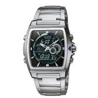 Casio Mens Ana-digi Edifice Thermometer Bracelet Watch