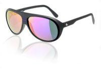 Gatorz Black Iridium Round Sunglasses