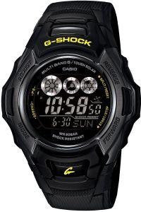 Casio Mens G-shock Watch With Black Resin Band