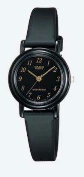 Casio Womens Core Black Resin Quartz Watch