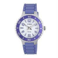 Casio Women's  Sport Purple Bezel And Matching Resin Strap Watch