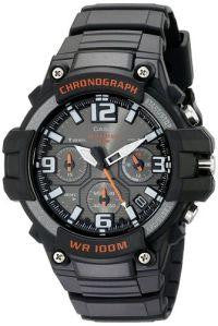 Casio Mens Heavy Duty-design Chronograph Black Watch