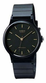 Casio Mens Watch With Black Resin Band