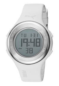 Puma Mens Loop Steel White Lcd Watch