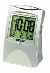 Seiko Bedside Travel Alarm Clock With  Snooze