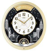 Seiko Melodies In Motion Wall Clock Swarovski Crystals