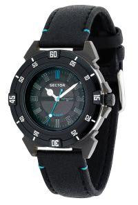 Sector Mens Action Analog Display Quartz Black Watch