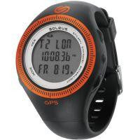 Soleus Men's Sg002030 Black And Orange Gps Watch