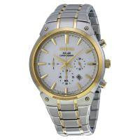 Seiko Men's Ssc318 Analog Display Analog Quartz Two Tone Watch