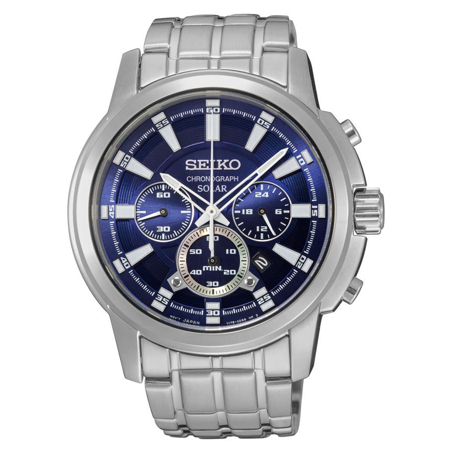 Seiko Mens Solar Chronograph