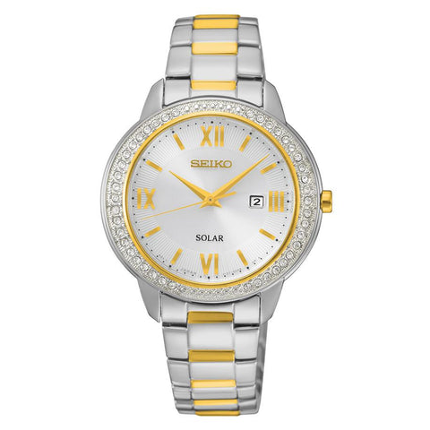 Seiko Womens Recraft Crystal Solar