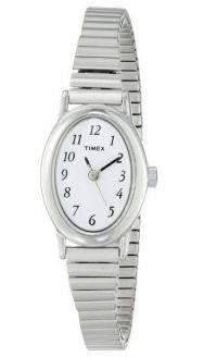 Timex Womens Cavatina Silvertone Expansion Watch