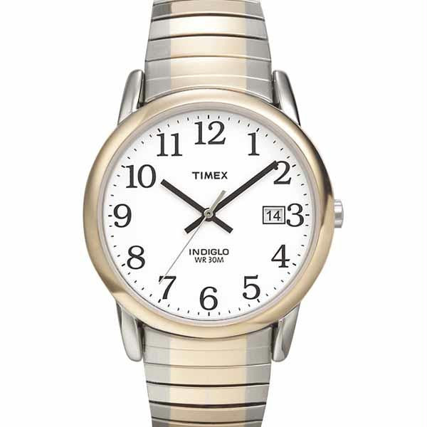 Timex Mens Easy Reader Goldtone Watch