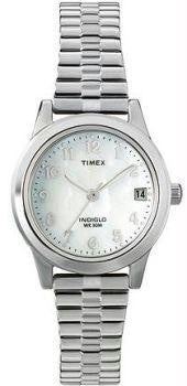 Timex Womens Silvertone Expansion Band Watch