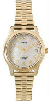 Timex Womens Goldtone Expansion Band Watch