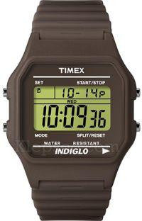 Timex Unisex Brown Digital Retro Watch