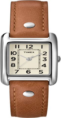 Timex Women's Weekender Brown Calf Skin Watch