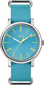 Timex Unisex Blue Weekender Easy Read Watch