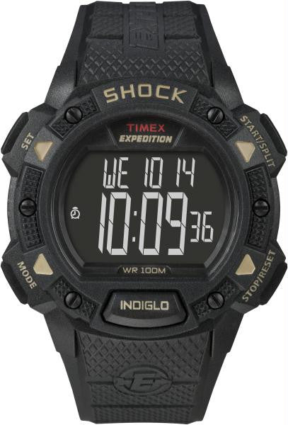 Timex Mens Expedition Rugged Black Sport Watch