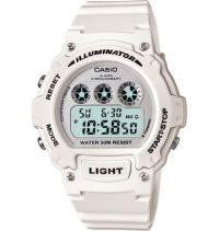 Casio Kids Black Resin Digital Watch White